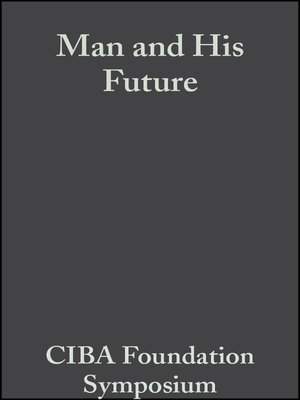 cover image of Man and His Future